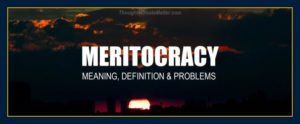 William Eastwood presents what is a meritocracy