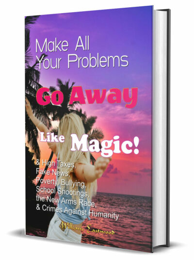 "Make All Your Problems Go Away" hardcover book.