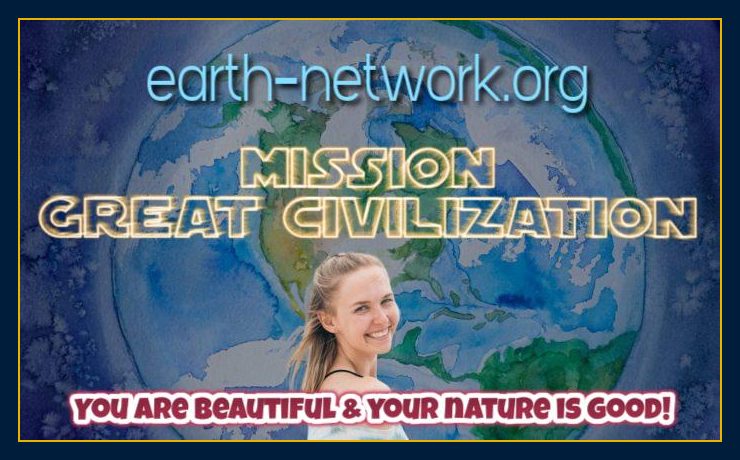 Beautiful woman says you are beautiful. WILLIAM EASTWOOD MISSION GREAT CIVILIZATION: A Vision & Plan to Solve World Problems