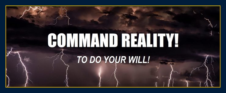 COMMAND REALITY subconscious mind power